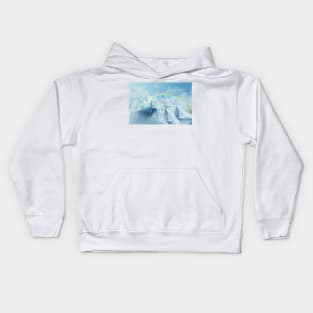 waterfall in the sky Kids Hoodie